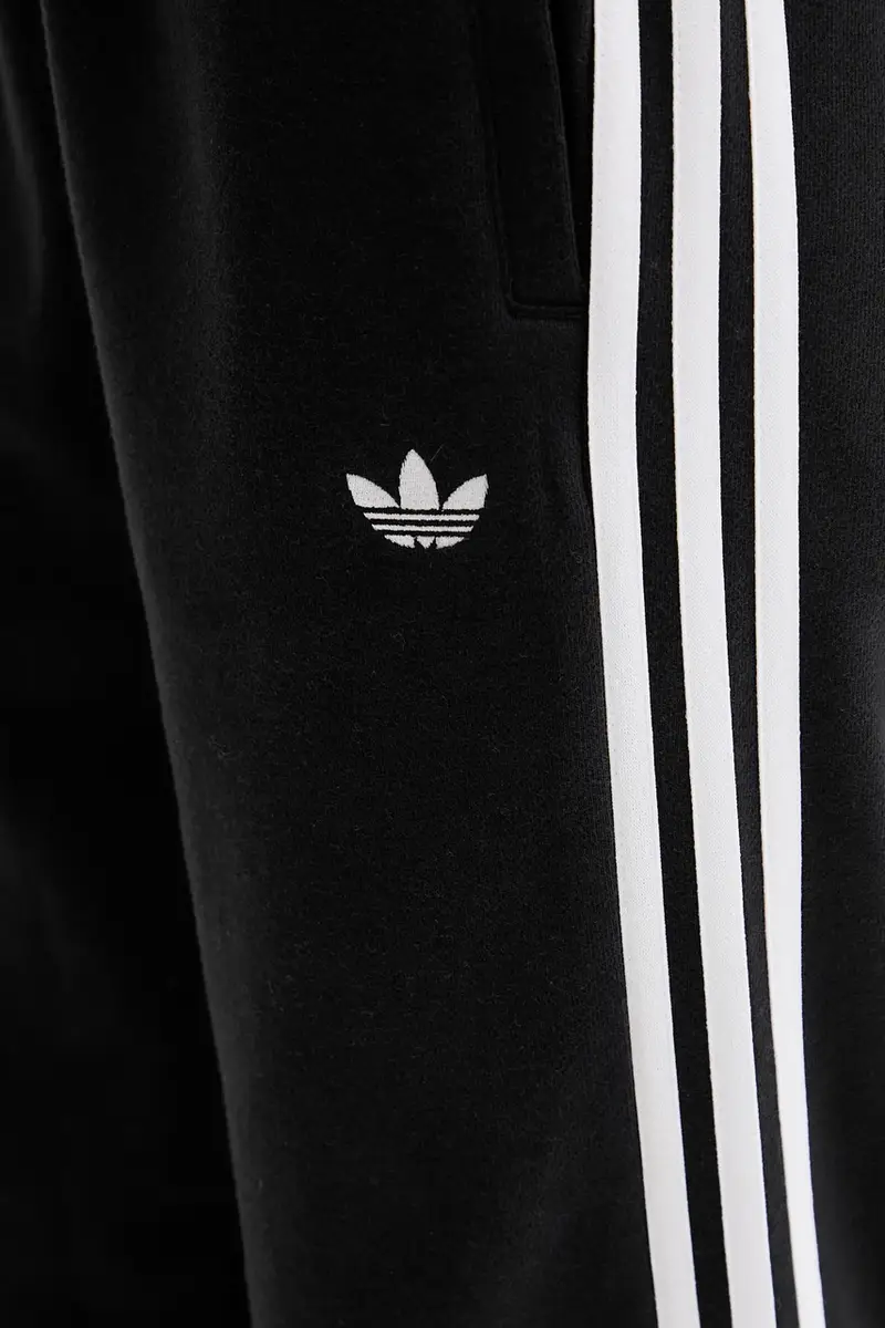 pantaloni tuta di cotone 3-Stripes donna colore nero JV7458 miniatura 4