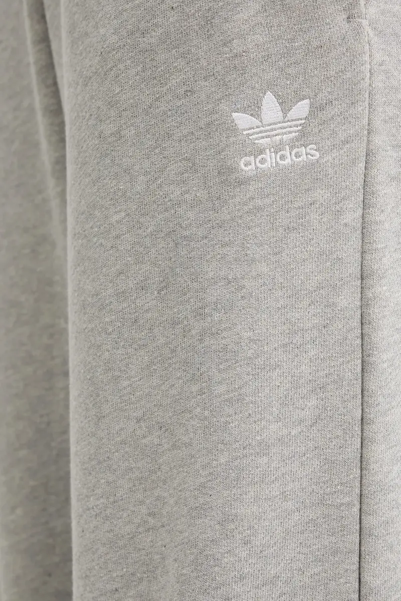 pantaloni tuta di cotone Essentials Grigio miniatura 4