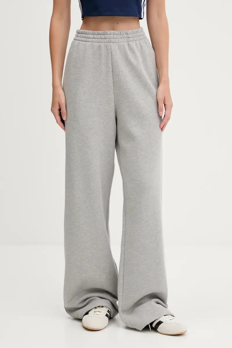 pantaloni tuta di cotone Essentials Grigio