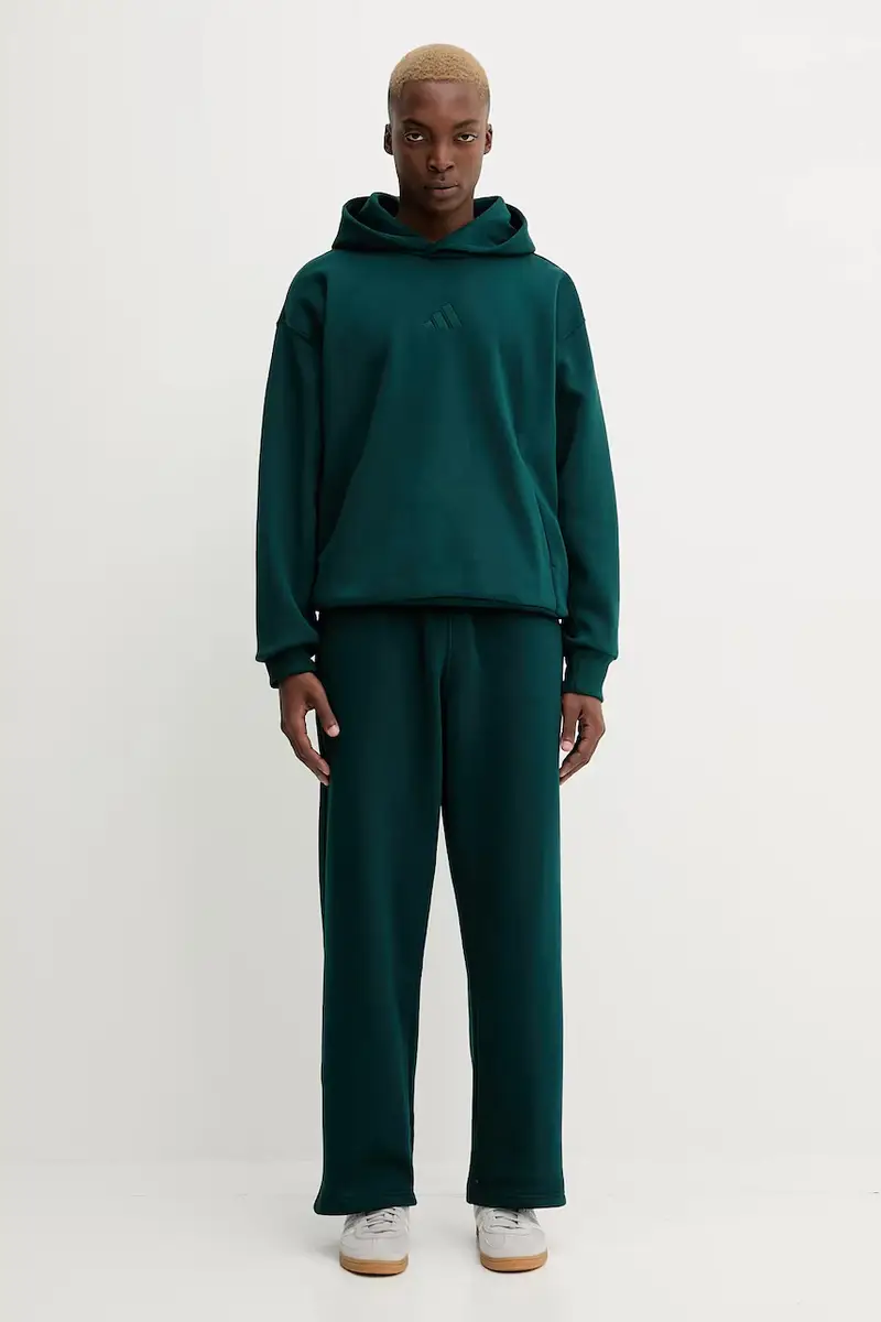 pantaloni tuta Ess Open uomo con applicazione KA0507 Verde miniatura 2