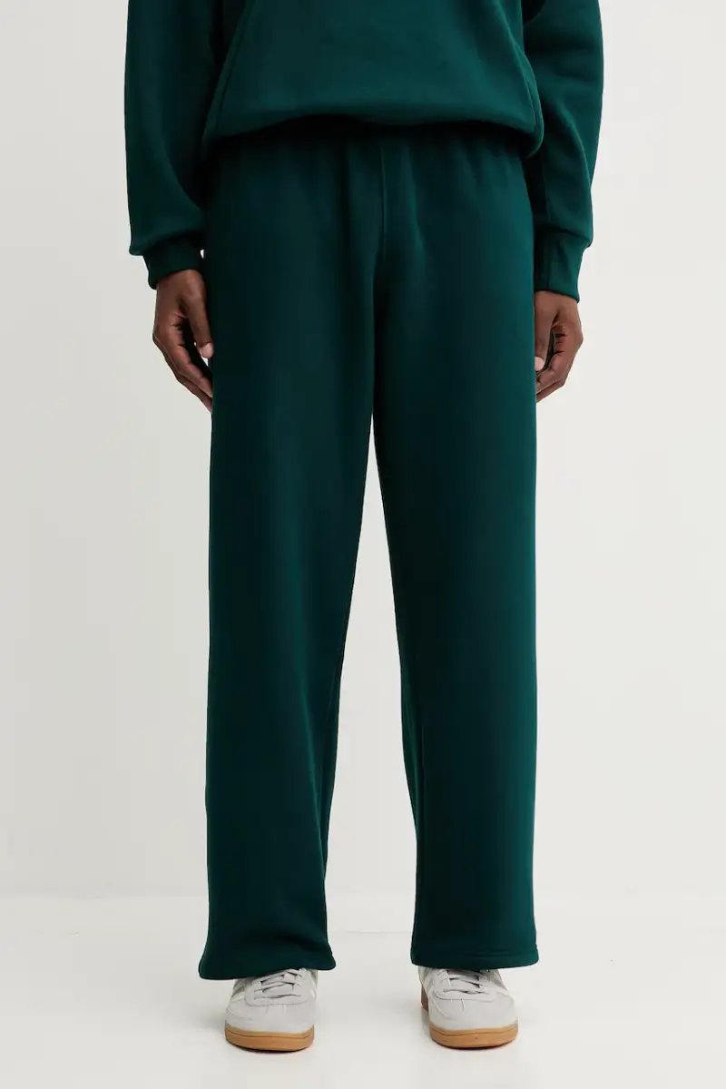 pantaloni tuta Ess Open uomo con applicazione KA0507 Verde