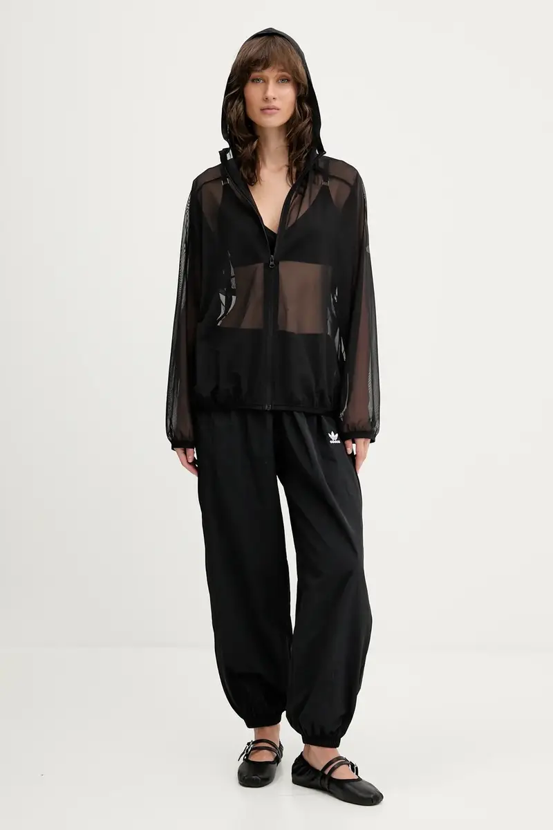 pantaloni tuta Essentials donna colore nero JY5044 miniatura 2