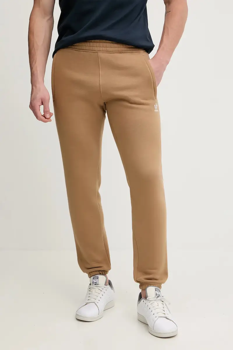 pantaloni tuta Essentials uomo colore marrone JW3614