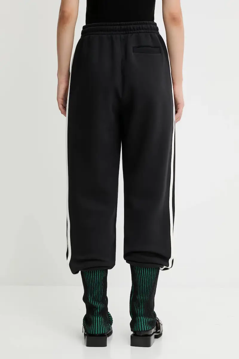 pantaloni tuta Fb Trackpant donna colore nero con applicazione JW7324 miniatura 3