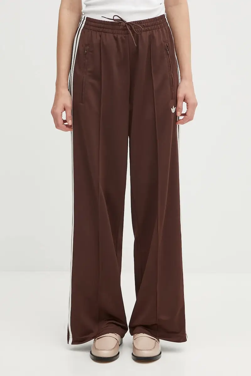 pantaloni tuta Firebird Tp donna colore marrone con applicazione KD2526