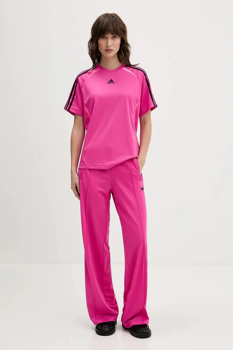 pantaloni tuta Firebird Tp donna colore rosa con applicazione JY2696 miniatura 2