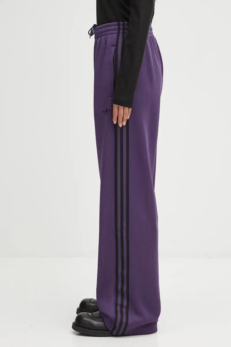 pantaloni tuta Firebird Tp donna colore violetto con applicazione JV7523