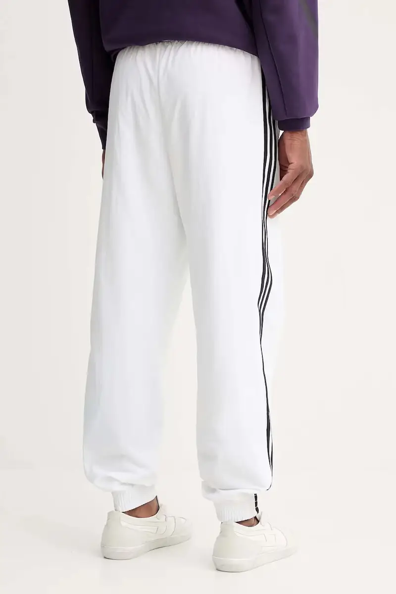 pantaloni tuta Firebird uomo colore bianco con applicazione JY1334 miniatura 3