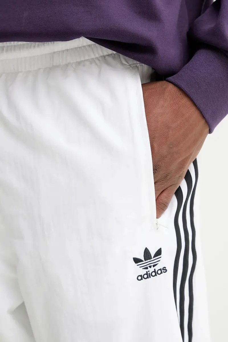 pantaloni tuta Firebird uomo colore bianco con applicazione JY1334 miniatura 4