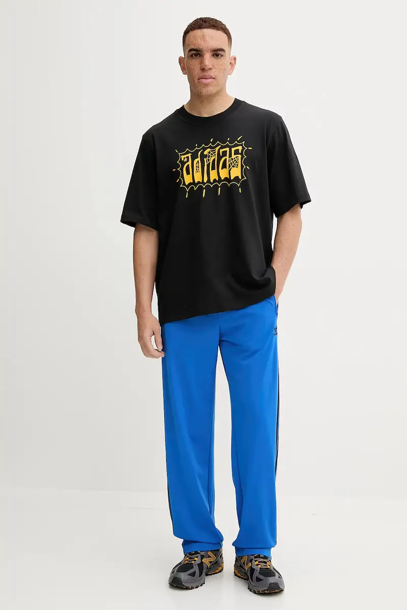 pantaloni tuta Firebird uomo colore blu con applicazione JY1351 miniatura 2