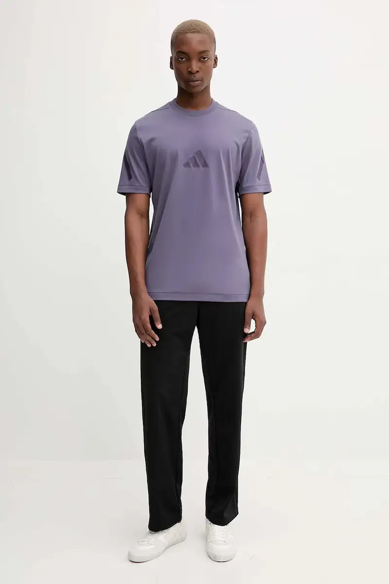 pantaloni tuta Firebird uomo colore nero con applicazione JY1350 miniatura 2