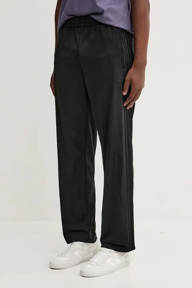 pantaloni tuta Firebird uomo colore nero con applicazione JY1350