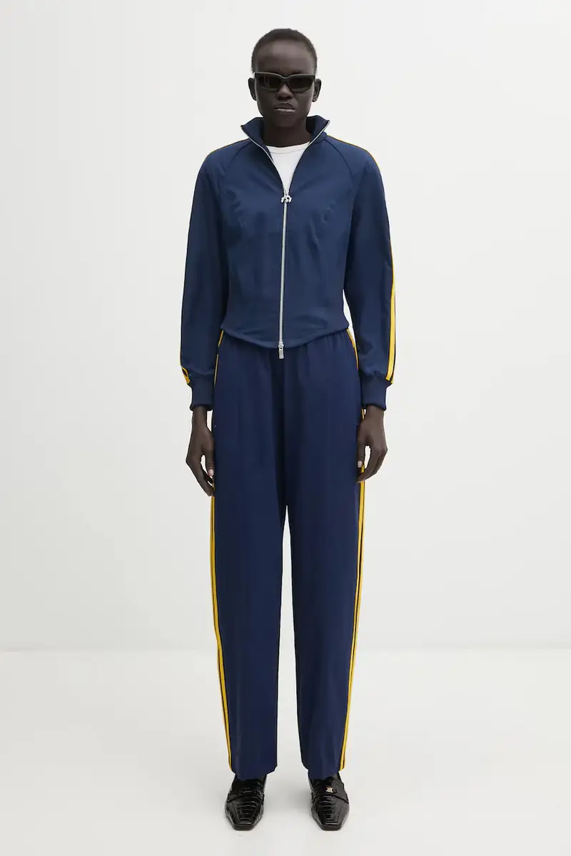 pantaloni tuta Miaou Pant donna colore blu navy con applicazione KA2735 miniatura 5