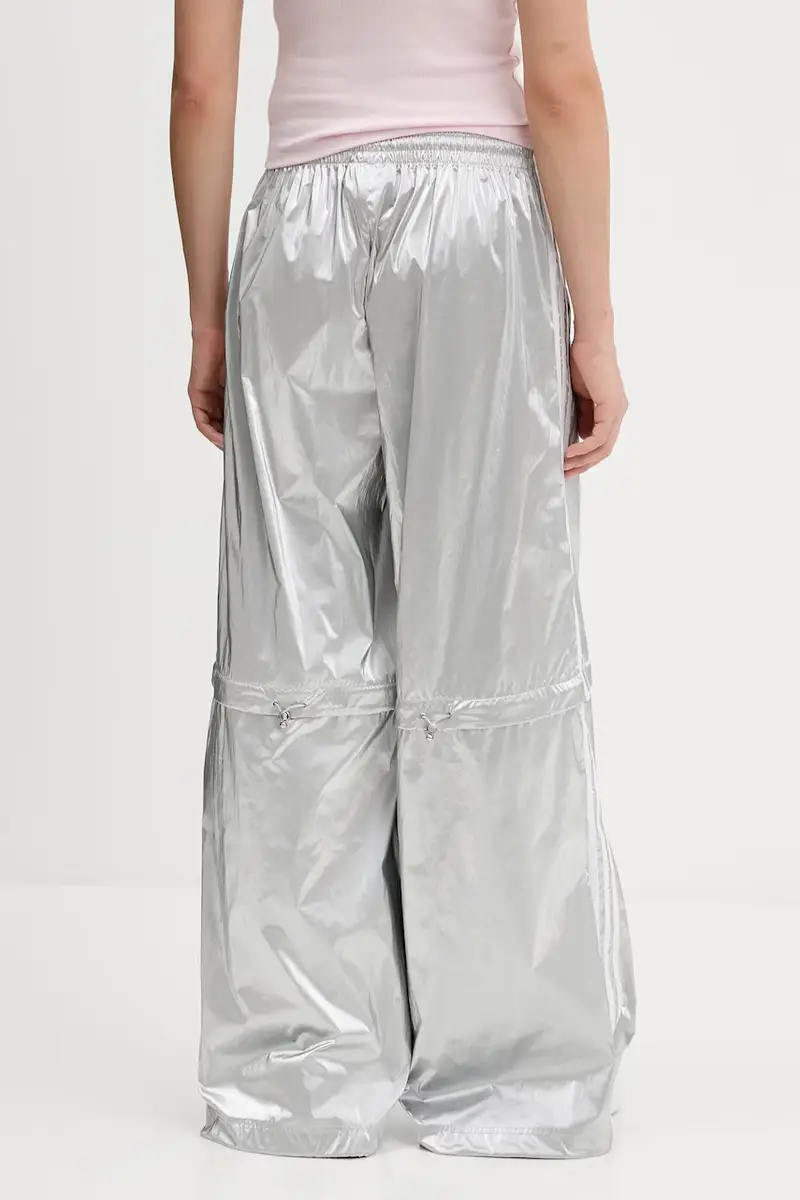 pantaloni tuta Ovzd Trackpants donna colore argento KE9785 miniatura 3