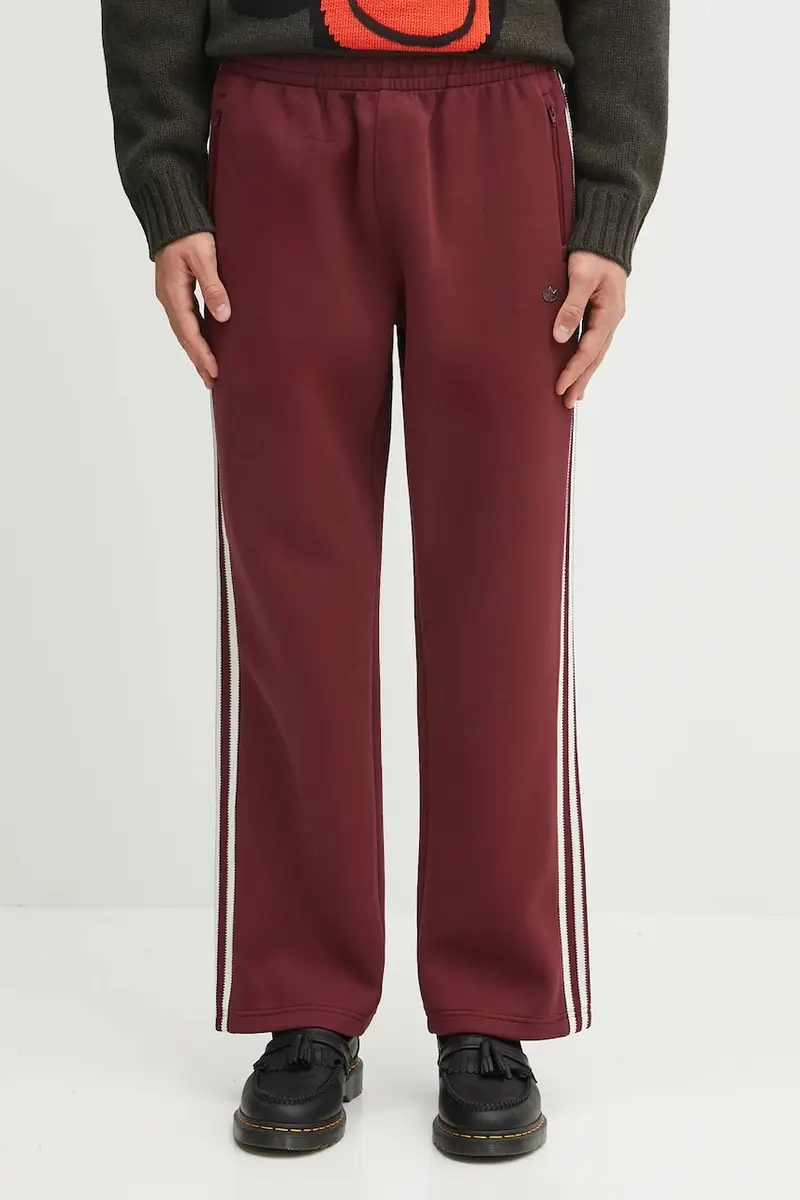 pantaloni tuta Prem Track Pants uomo colore granata JV7592