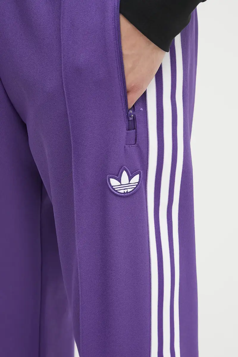 pantaloni tuta REAL ICON TP uomo colore violetto con applicazione JF2579 miniatura 4