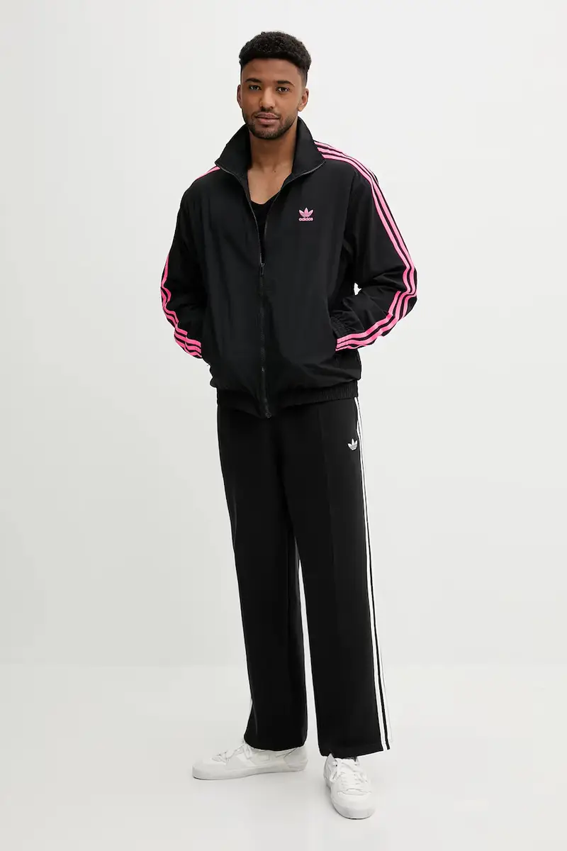 pantaloni tuta Spacer Drill Tp uomo colore nero con applicazione JX1506 miniatura 2