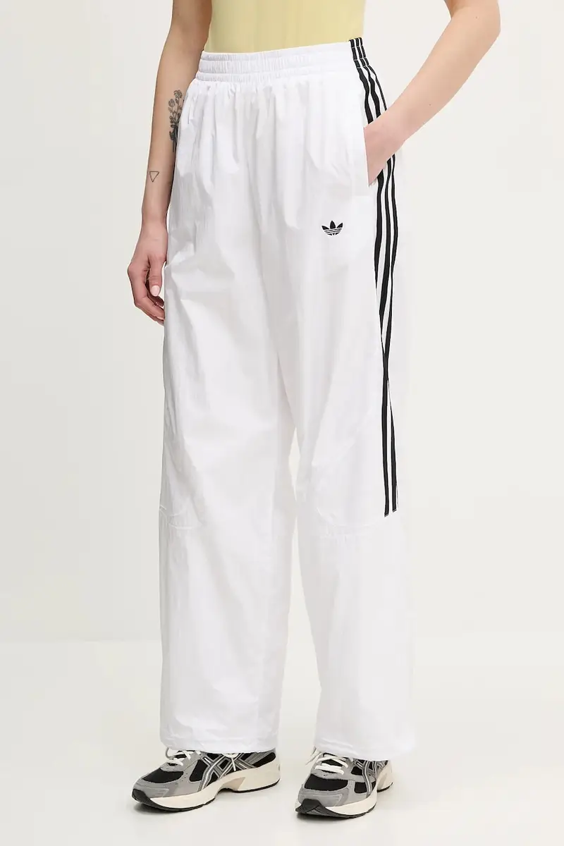 pantaloni tuta Teamgeist colore bianco con applicazione JD0257