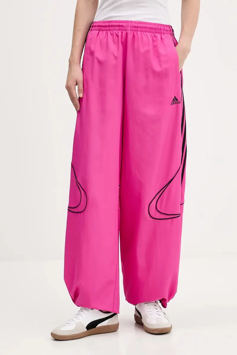 pantaloni tuta Teamgeist donna colore rosa con applicazione JV7481 miniatura 4