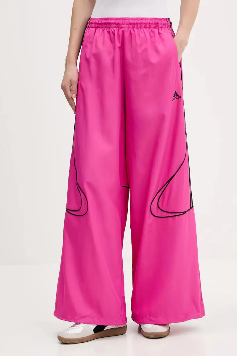 pantaloni tuta Teamgeist donna colore rosa con applicazione JV7481