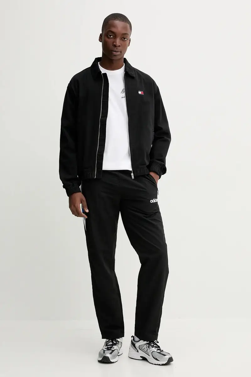 pantaloni tuta Track Pant uomo colore nero con applicazione JX3054 miniatura 2