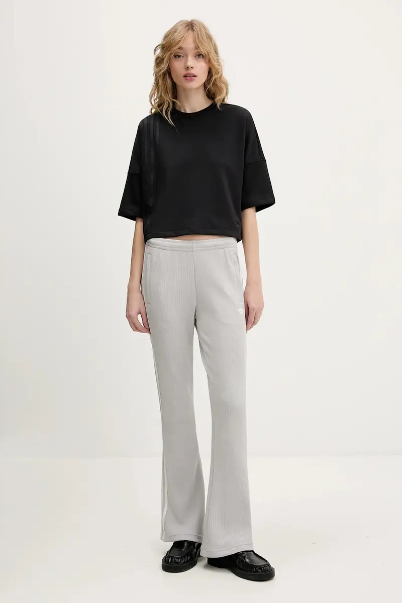 pantaloni tuta Waffle Grigio miniatura 2