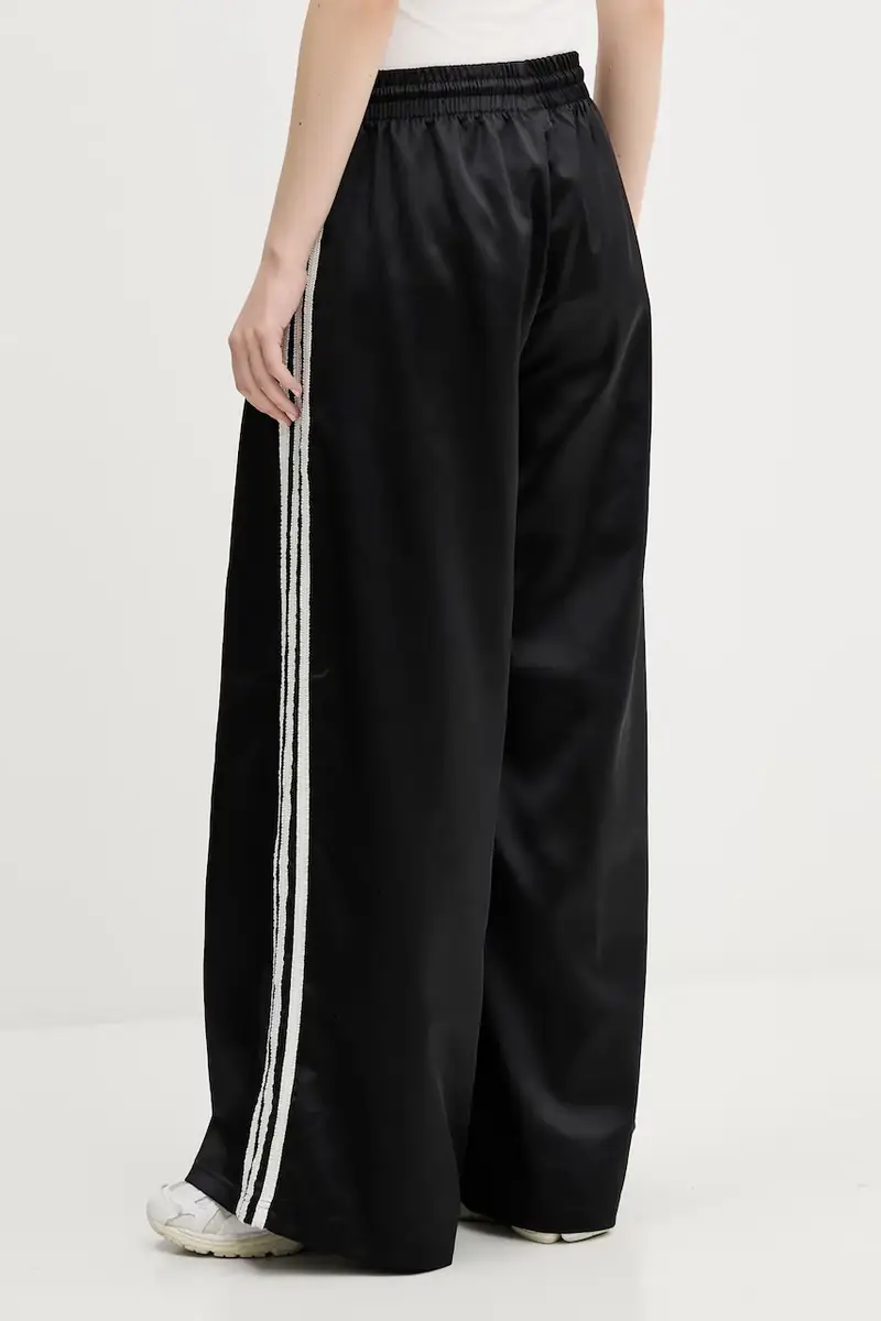 pantaloni tuta Wide Leg Pants donna colore nero KC8813 miniatura 3