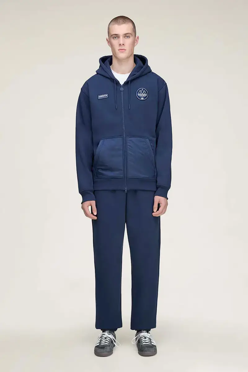 pantaloni tuta Wilpshire Tp uomo colore blu KA3910 miniatura 2