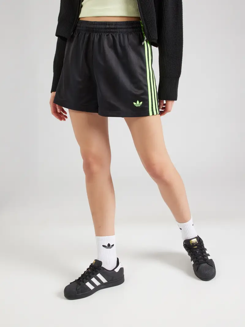 ADIDAS ORIGINALS Pantaloni verde chiaro / nero miniatura 2