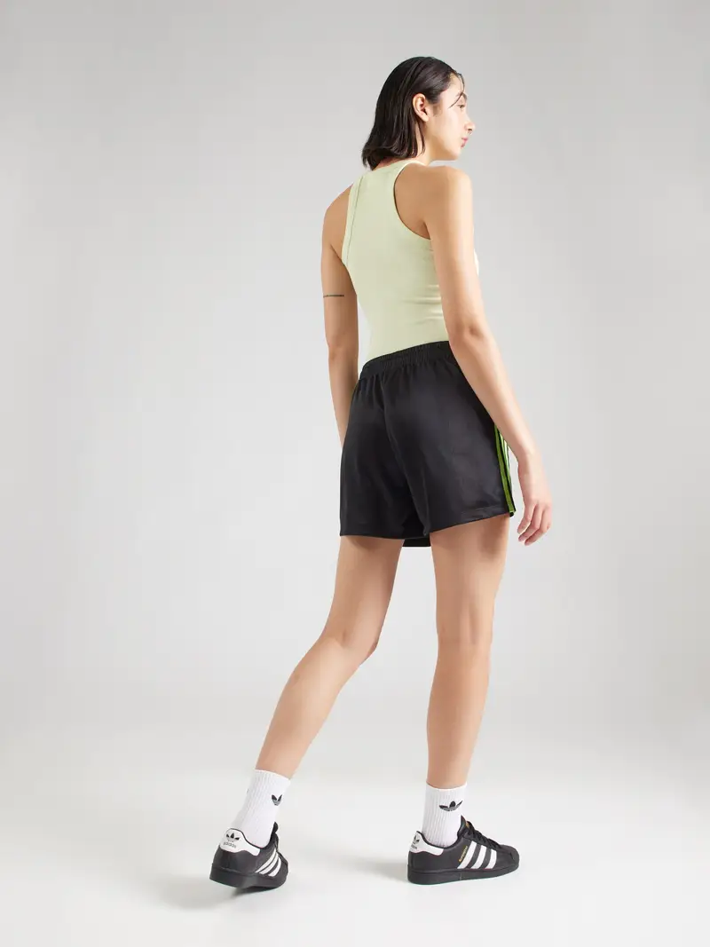 ADIDAS ORIGINALS Pantaloni verde chiaro / nero miniatura 3