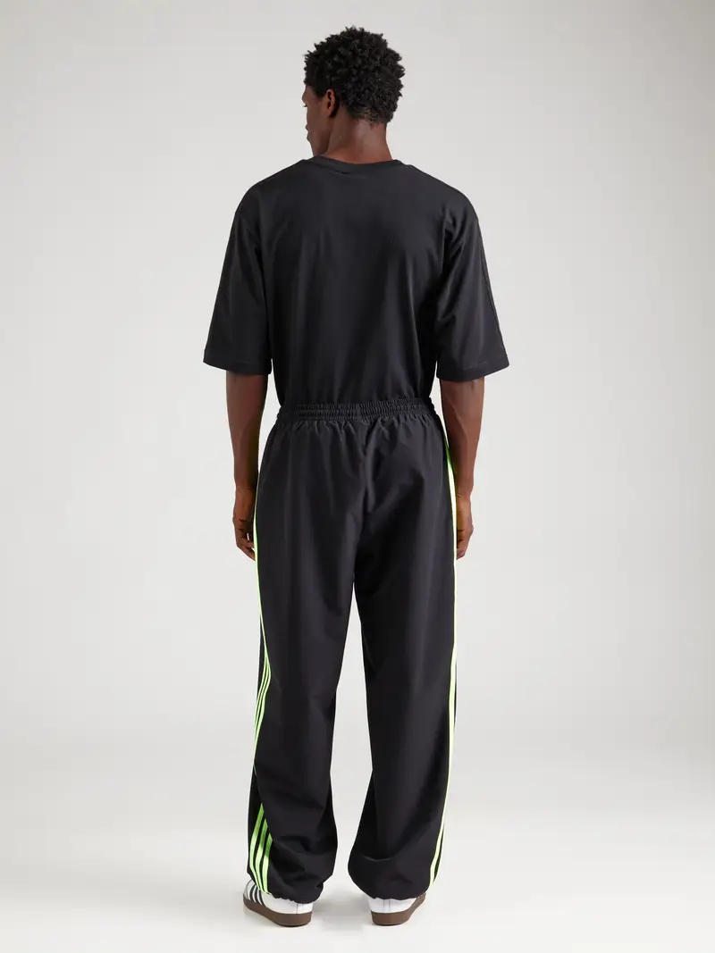 Adidas Originals Pantaloni nero e verde chiaro miniatura 3