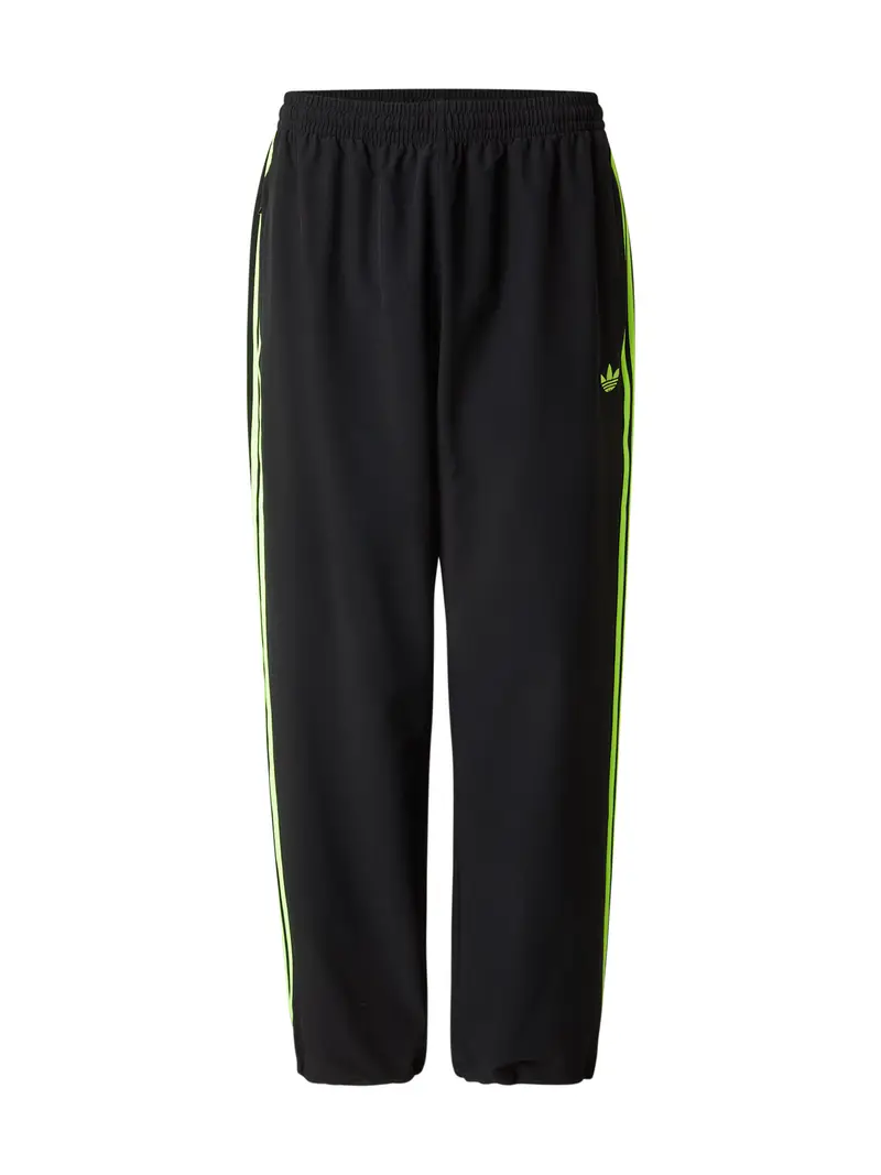 Adidas Originals Pantaloni nero e verde chiaro