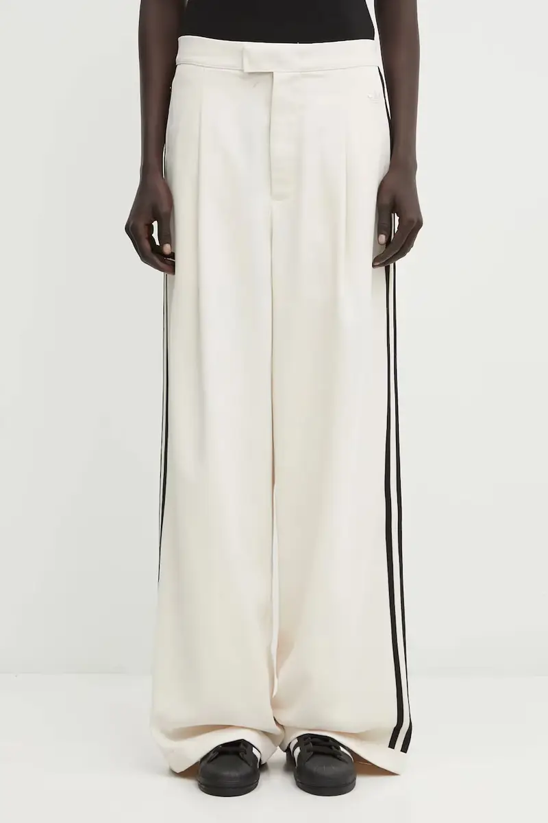 pantaloni Wb Wide Trouser Beige miniatura 2