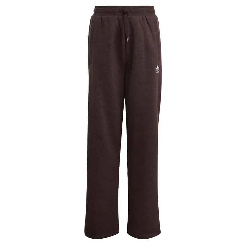 Pantaloni Wide Leg Pants Fleece marrone / bianco