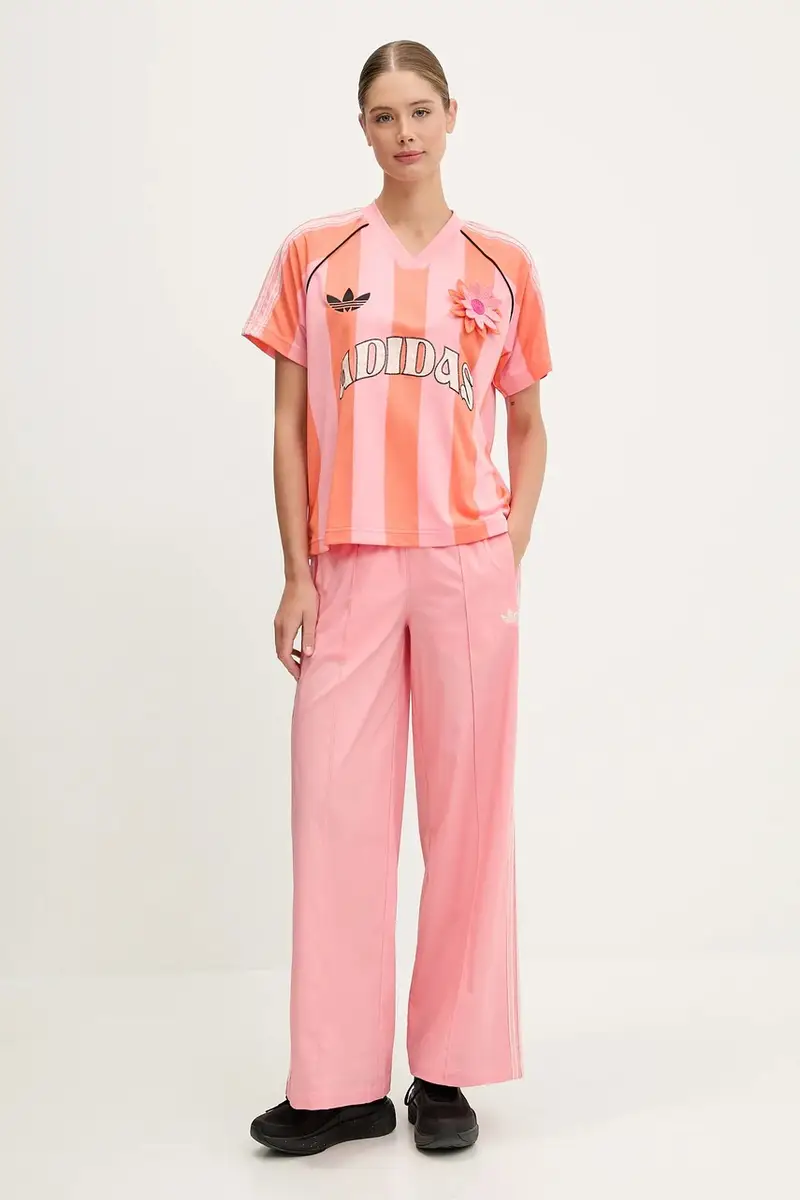 pantaloni Wideleg Pant donna colore rosa KC0676 miniatura 2