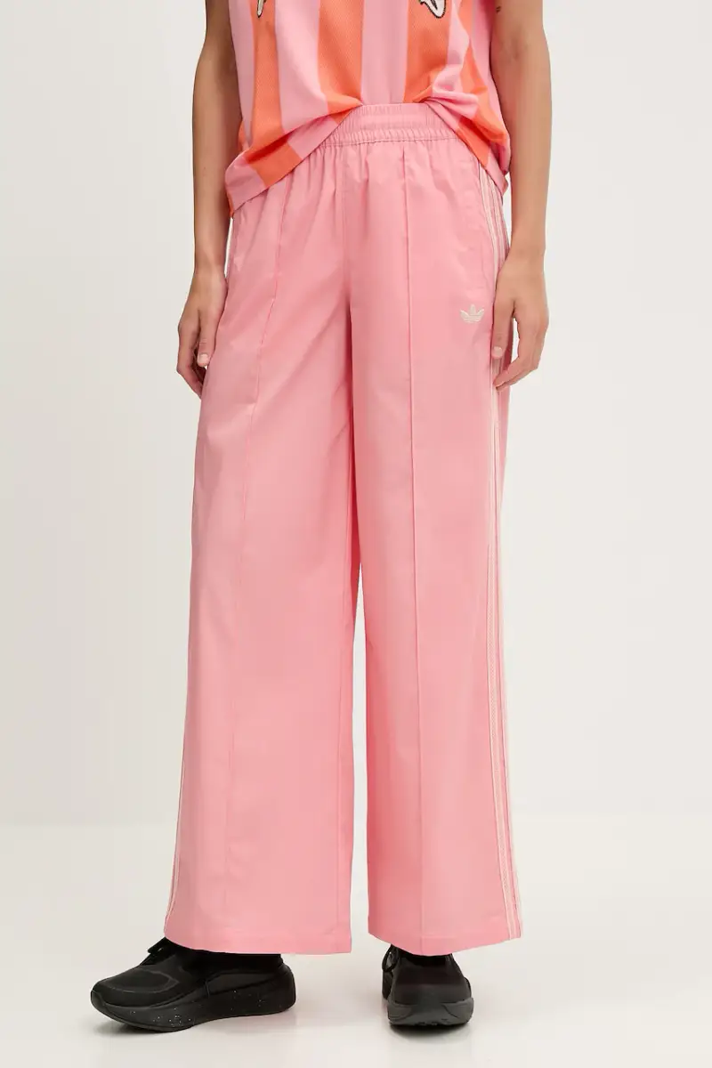 pantaloni Wideleg Pant donna colore rosa KC0676