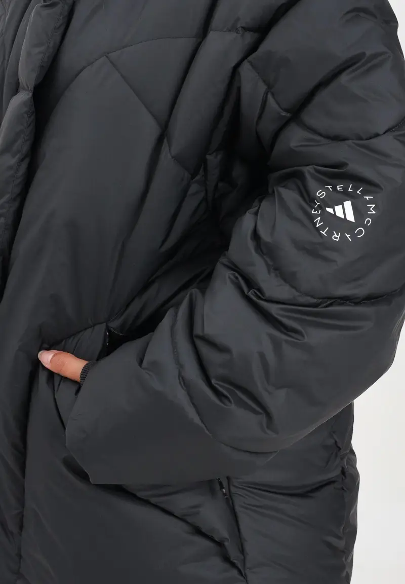 Piumino Adidas by Stella McCartney nero da donna miniatura 3