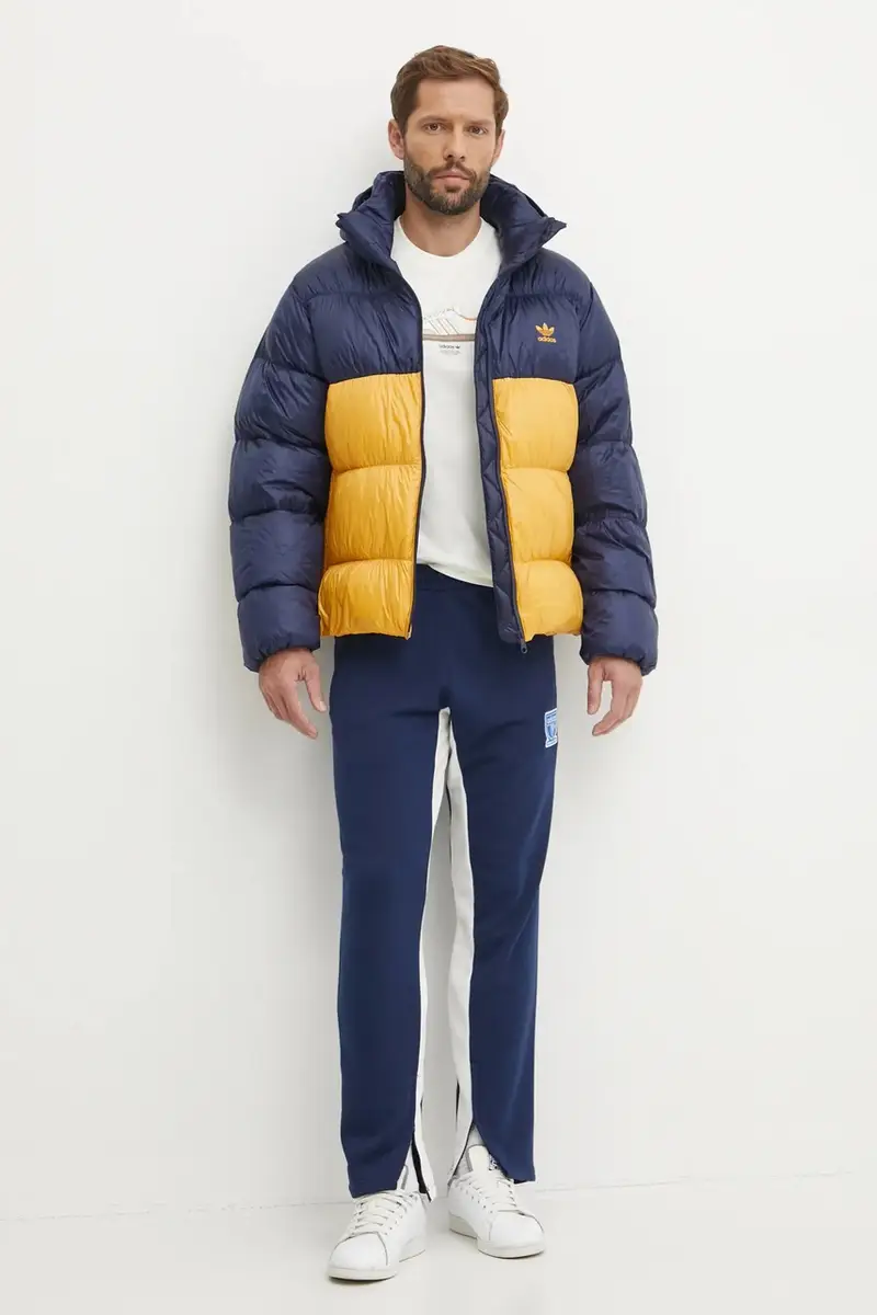 piumino Down Regen Adic uomo colore blu navy IW3451 miniatura 2