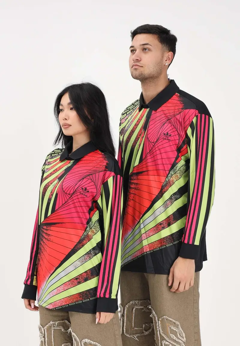 Polo a manica lunga Archive Loose Goalkeeper Jersey multicolore per uomo e donna