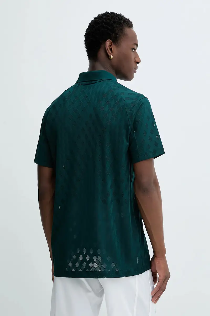 adidas Originals Polo Uomo Verde 3669279 miniatura 3