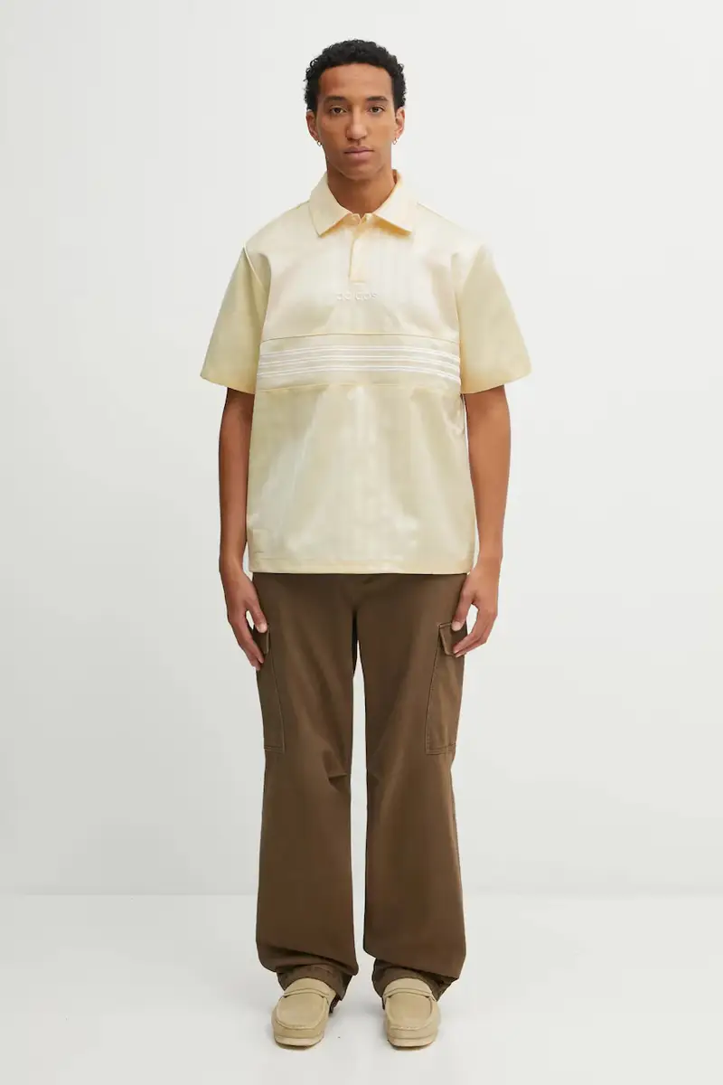 adidas Originals Polo Uomo Giallo 2886741 miniatura 5