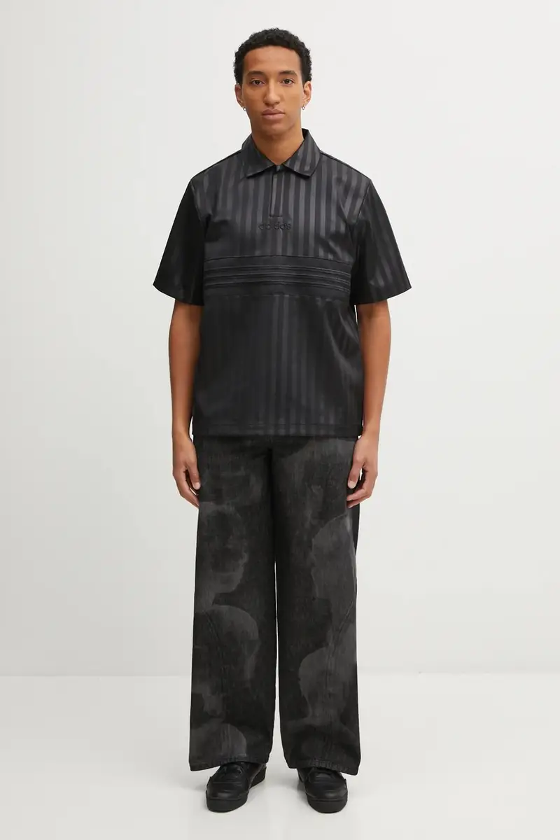 adidas Originals Polo Uomo Nero 3406816 miniatura 5