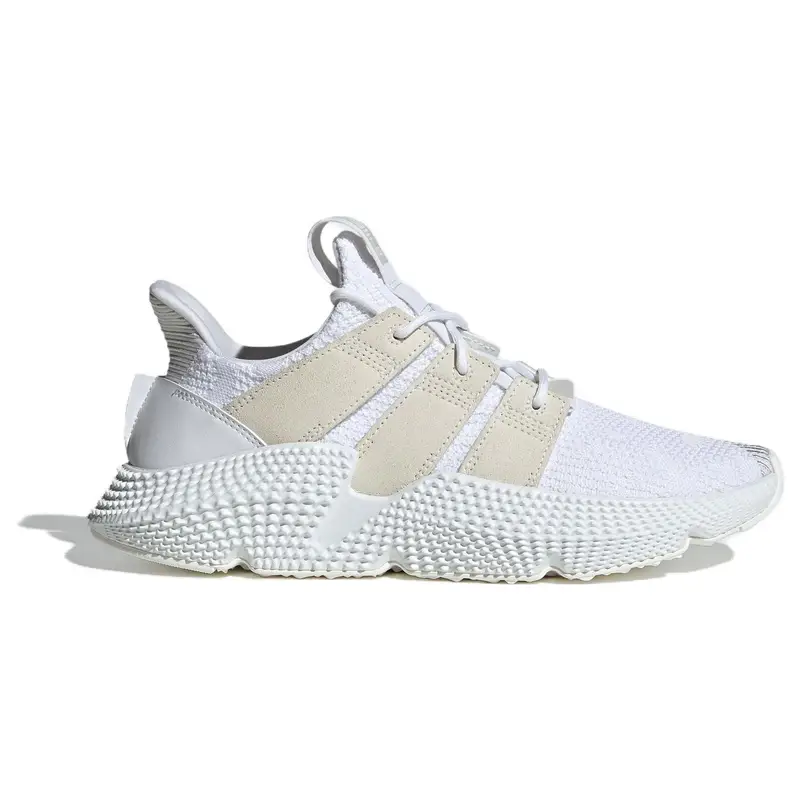 Originals Prophere Tessuto Pelle Confortevoli Versatili Scarpe Casual Lifestyle Basse Unisex Scarpe Casual Bianco IH2516 38 miniatura 5
