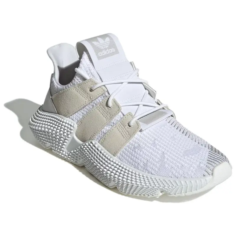 Originals Prophere Tessuto Pelle Confortevoli Versatili Scarpe Casual Lifestyle Basse Unisex Scarpe Casual Bianco IH2516 41⅓ miniatura 2