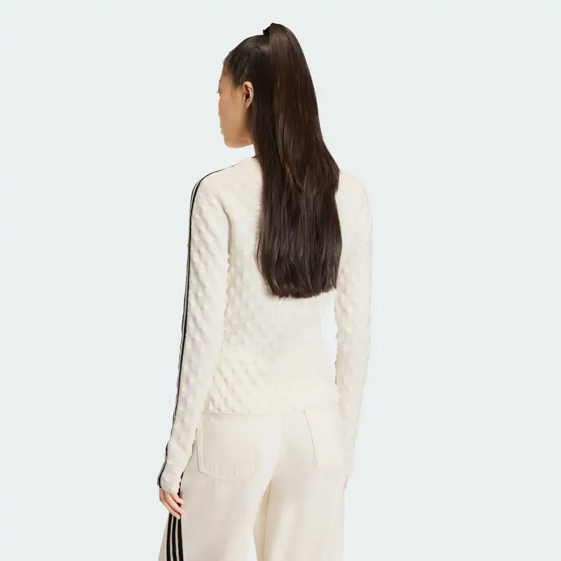 Pullover nero / bianco miniatura 3