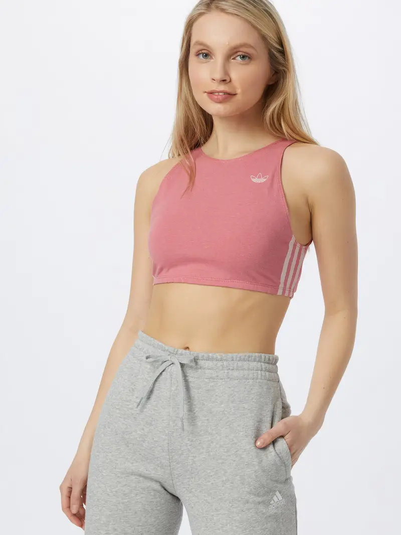 Reggiseno rosa antico / bianco miniatura 2