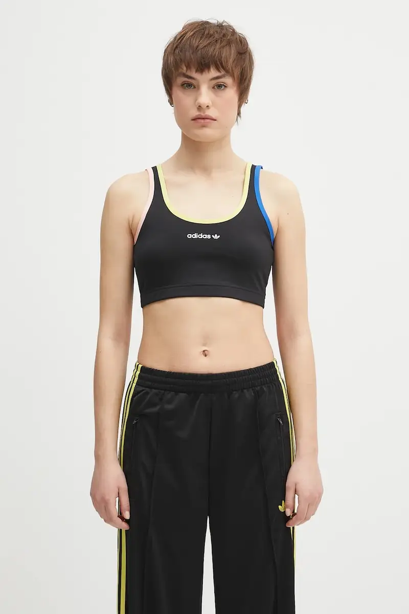 reggiseno sportivo Linear colore nero JD2735