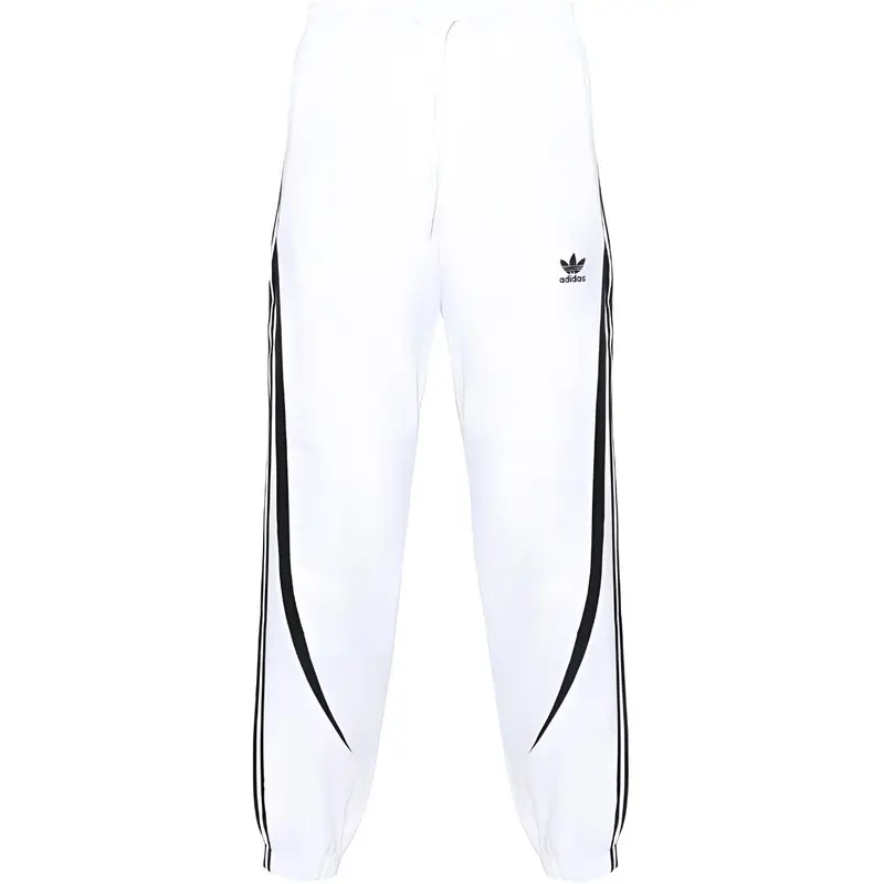 Originals Retro Sport Striscia Laterale Coulisse Casual Maglia Joggers Uomo Joggers Bianco Nero IZ4830 L