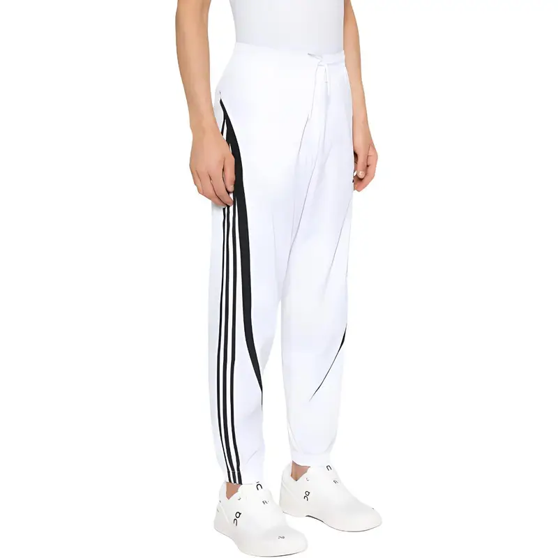 Originals Retro Sport Striscia Laterale Coulisse Casual Maglia Joggers Uomo Joggers Bianco Nero IZ4830 L miniatura 5