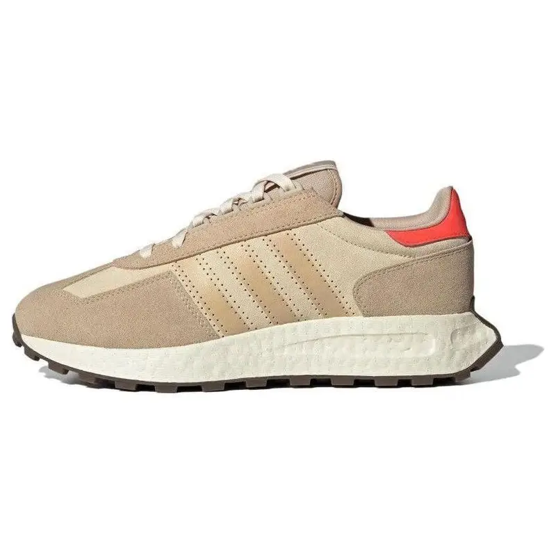Originals Retropy E5 Retro Comode Scarpe da Corsa Basse in Camoscio Sneakers Unisex Beige IG7520 38⅔
